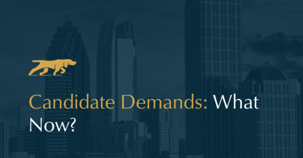 Candidate demands: What now?